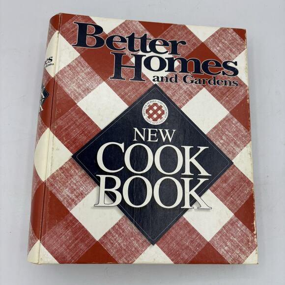Better Homes & Gardens New Cook Book 5 Ring Binder 1996 Vintage - Picture 1 of 14